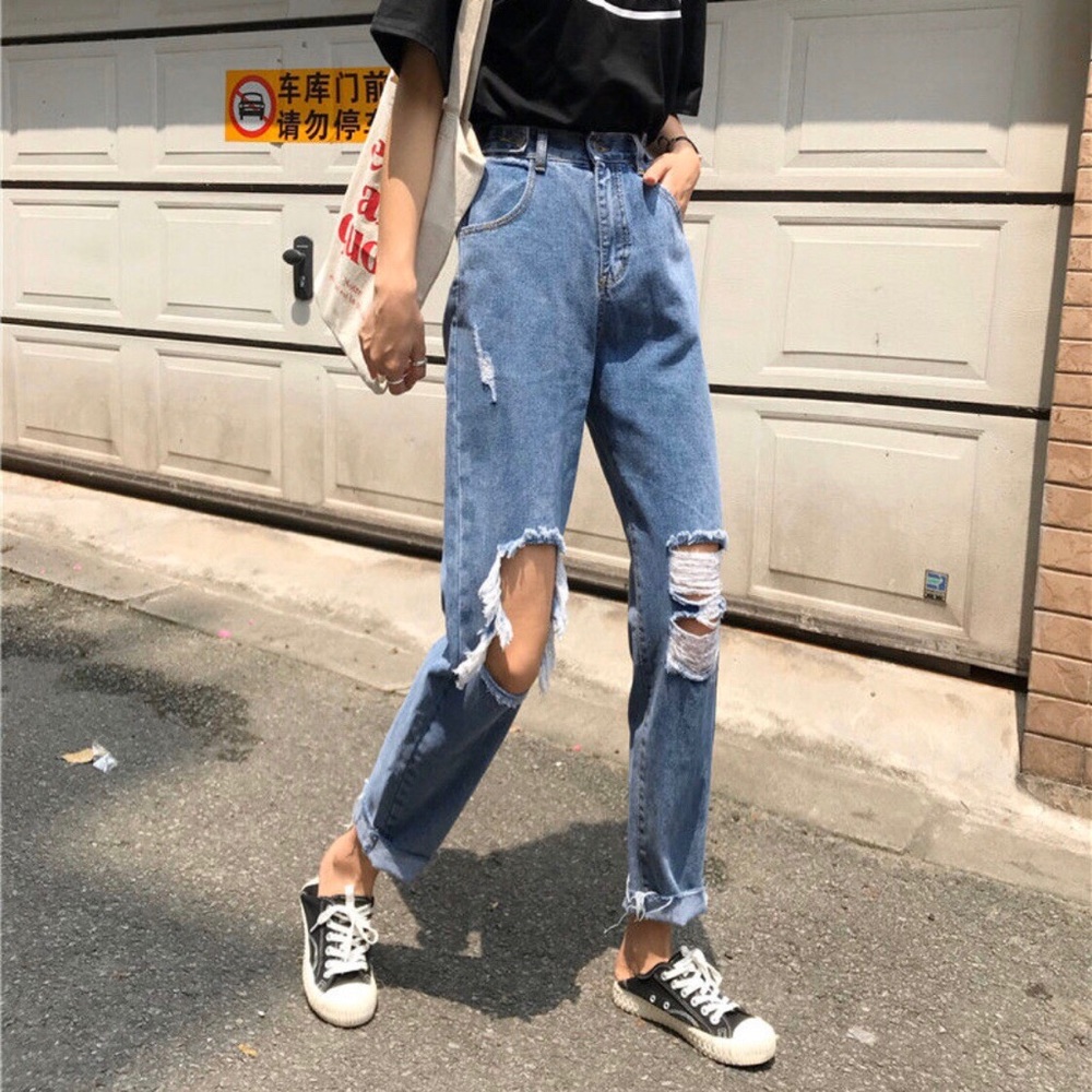 Distressed Jeans